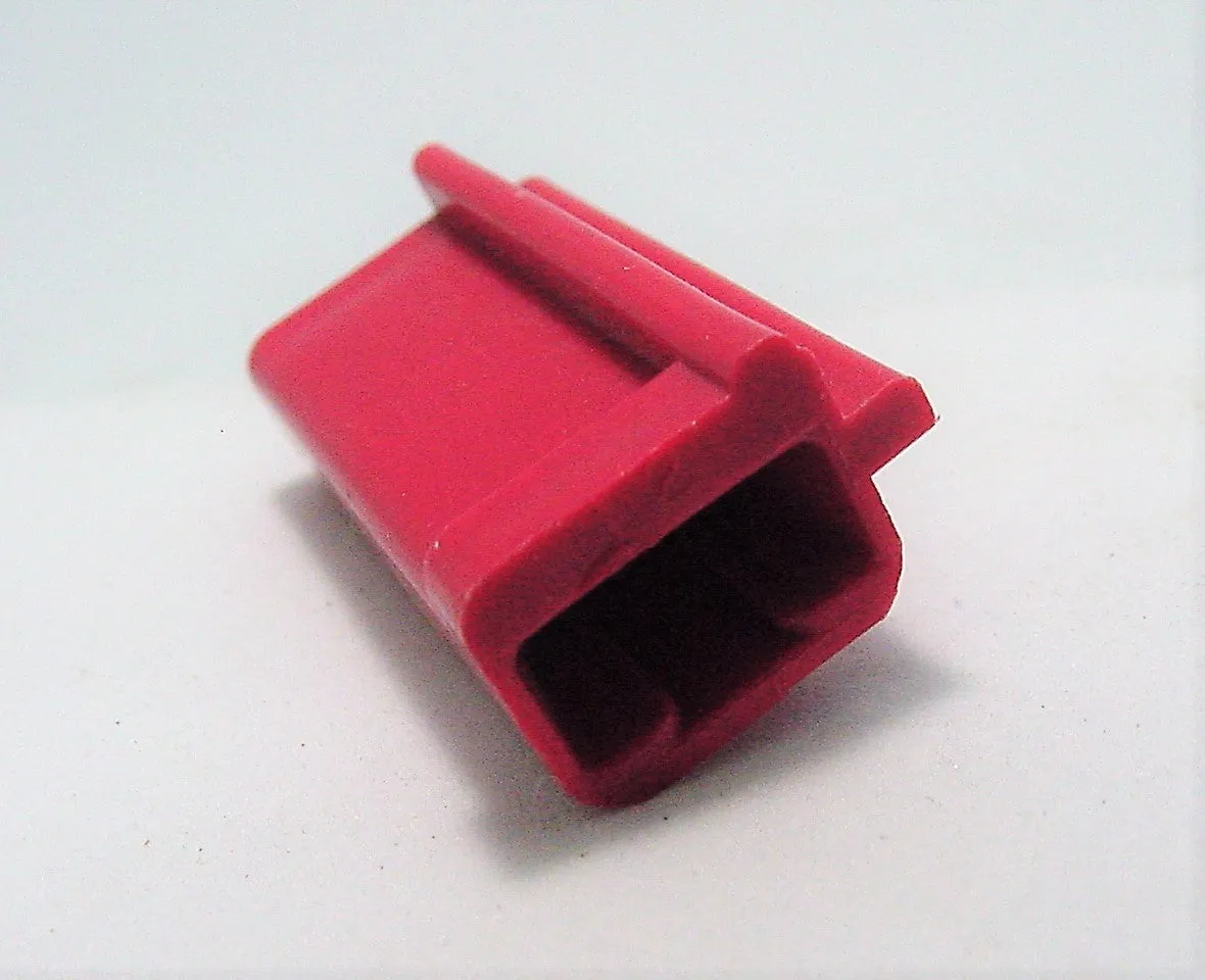 1 Way GM Female Wire Harness Terminal Connector Housing Red