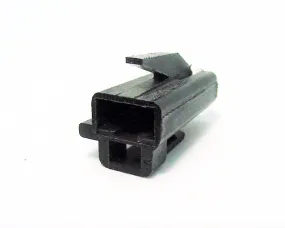 1 Way GM Female Wire Harness Terminal Connector Housing w/Latch Black