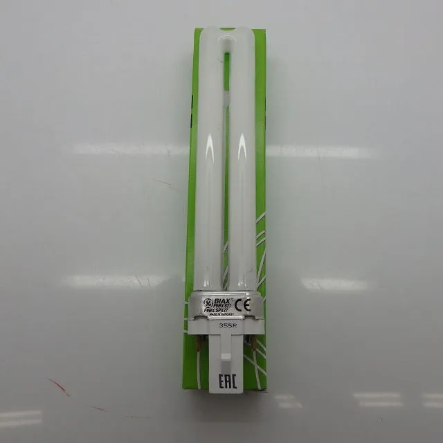 10 Pack of GE 9 Watt Biax G23 Single End 2-Pin Biaxial Fluorescent Lamps F9BX/827