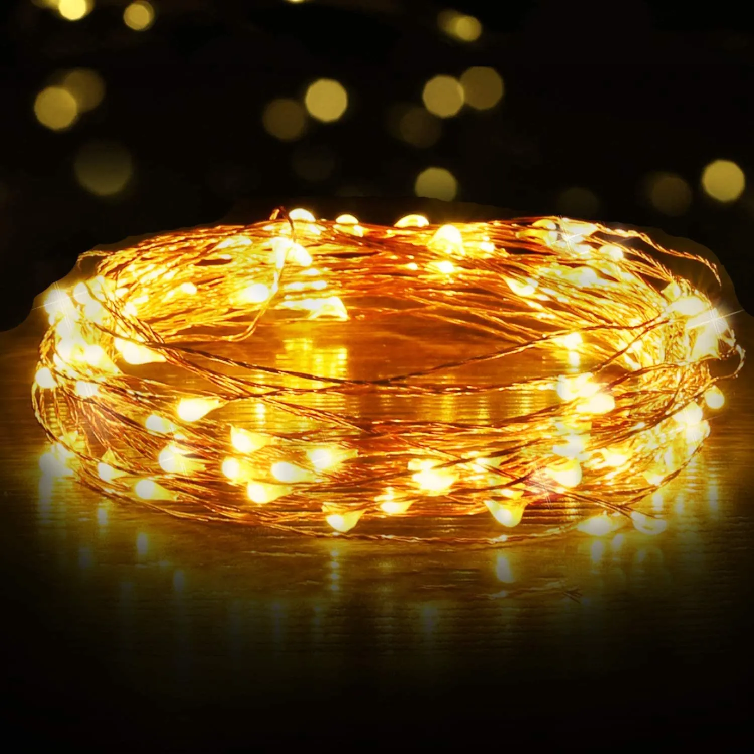 10M 100 LEDs USB Copper Wire Christmas Decoration String Light