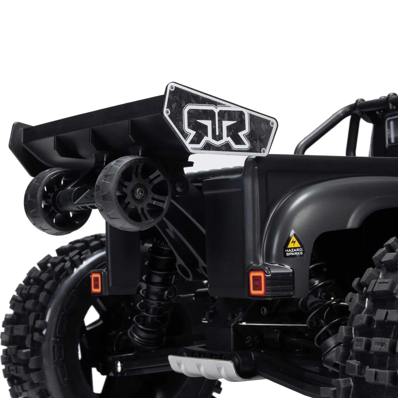 1/8 NOTORIOUS 6S V6 4X4 BLX Brushless Stunt Truck RTR, Black