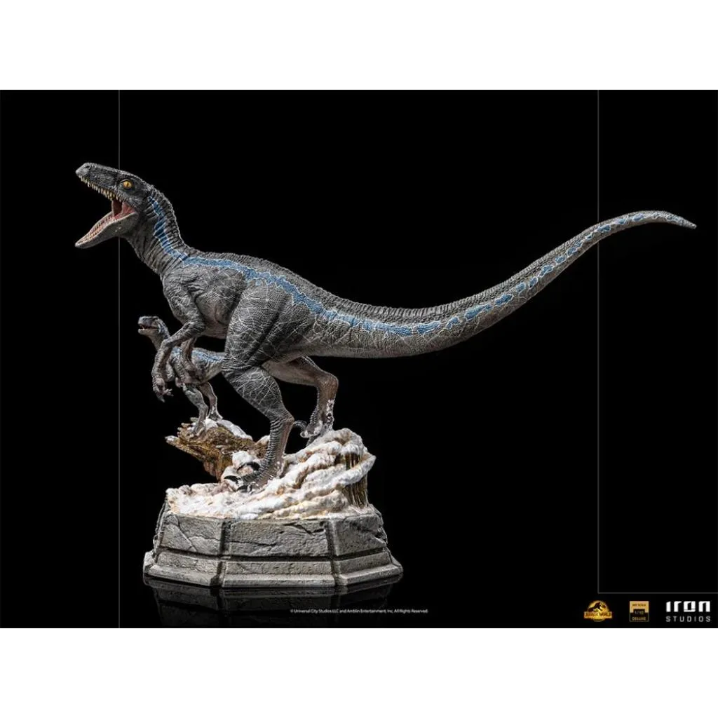 1/8 Scale Jurassic World Dominion - Velociraptor Blue & Beta Plastic Model Kit