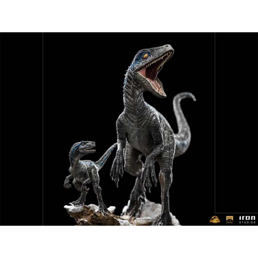 1/8 Scale Jurassic World Dominion - Velociraptor Blue & Beta Plastic Model Kit