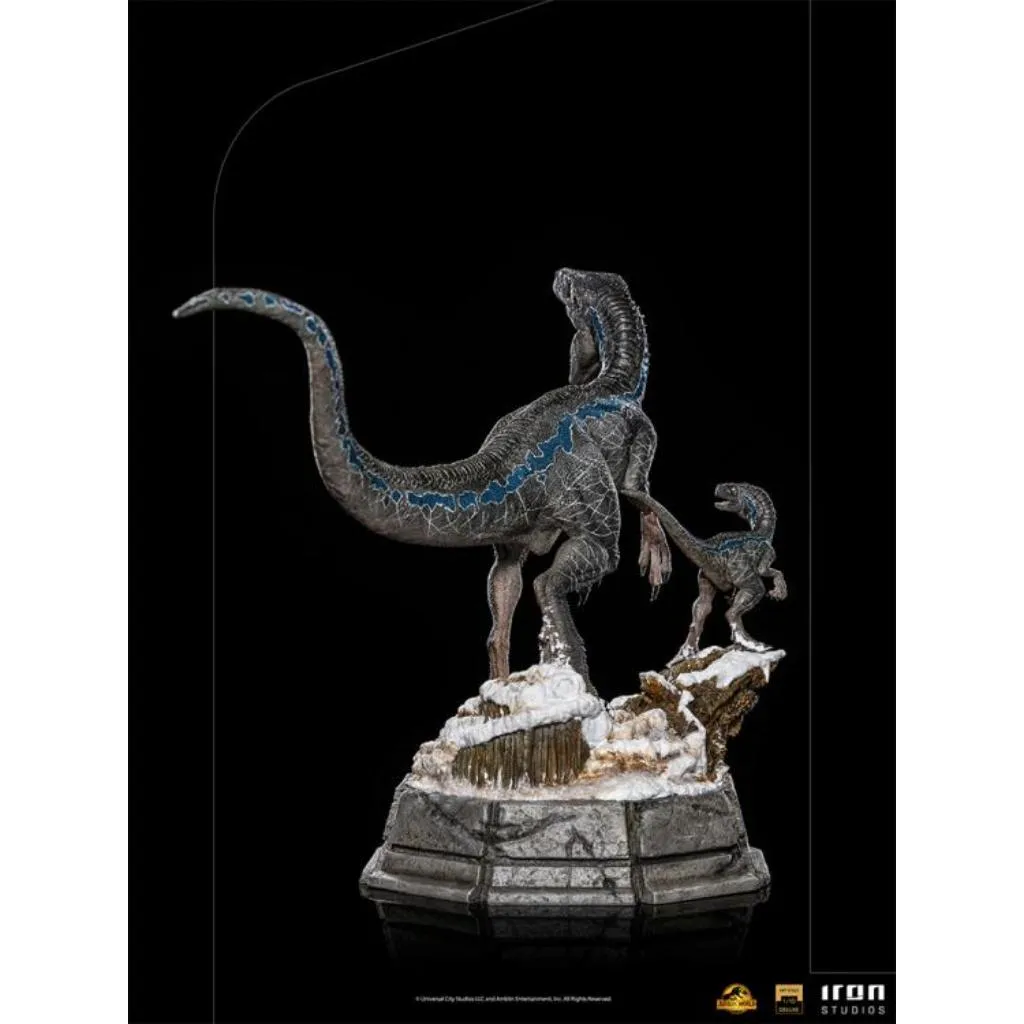 1/8 Scale Jurassic World Dominion - Velociraptor Blue & Beta Plastic Model Kit