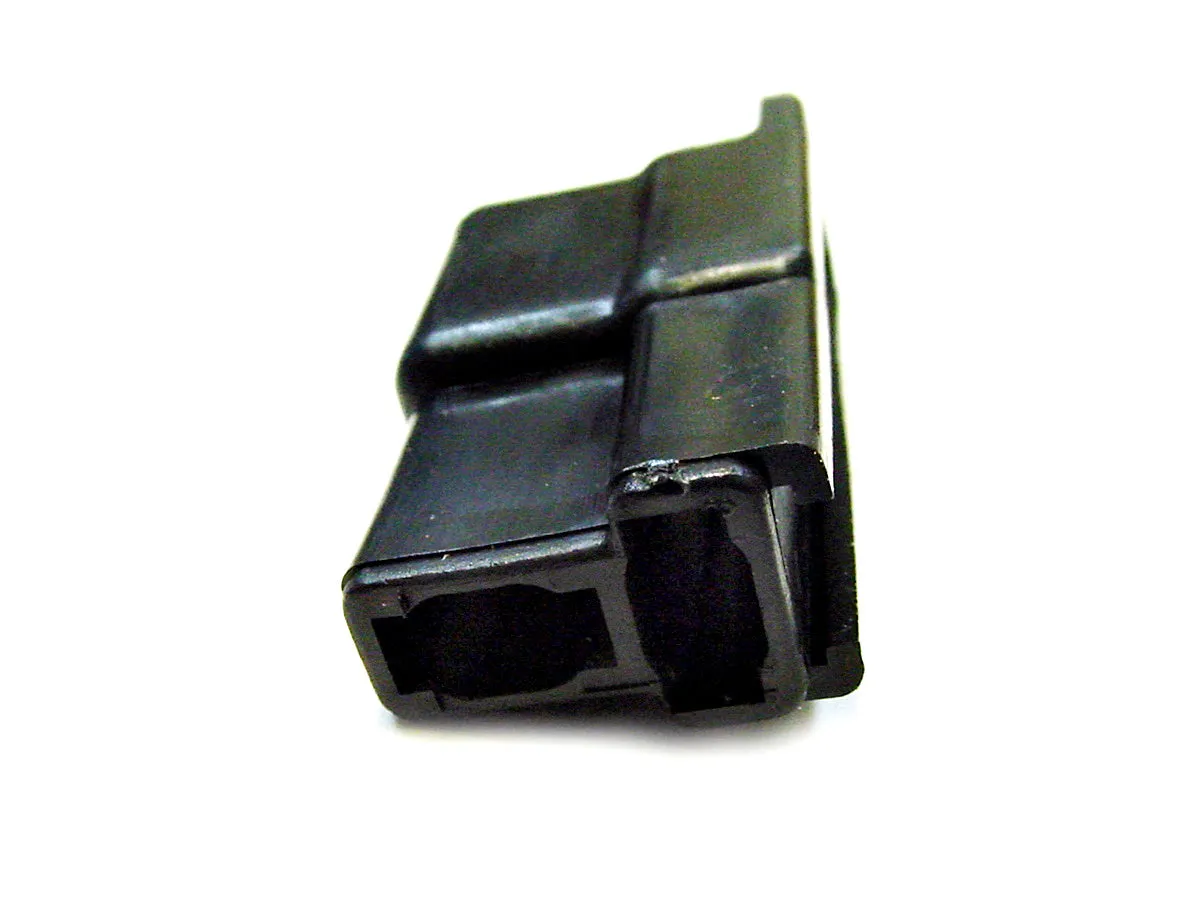 2 Way GM Male Wire Harness Terminal Connector Housing w/Latch Black