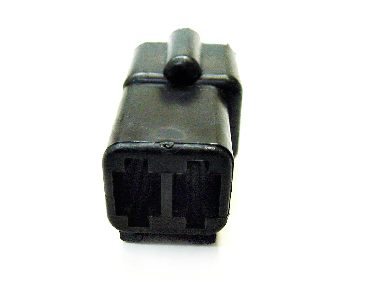 2 Way GM Male Wire Harness Terminal Connector Housing w/Pin Groove Black