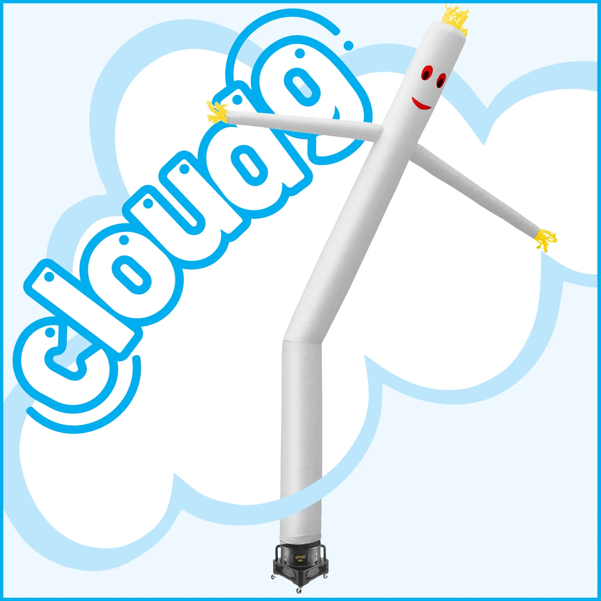 20 ft Inflatable Wacky Waving Tube Man with Blower by Cloud 9