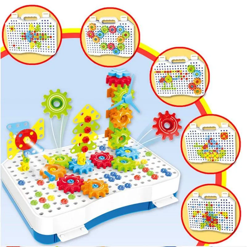 3D Gear Puzzle Toys (190 PCs)