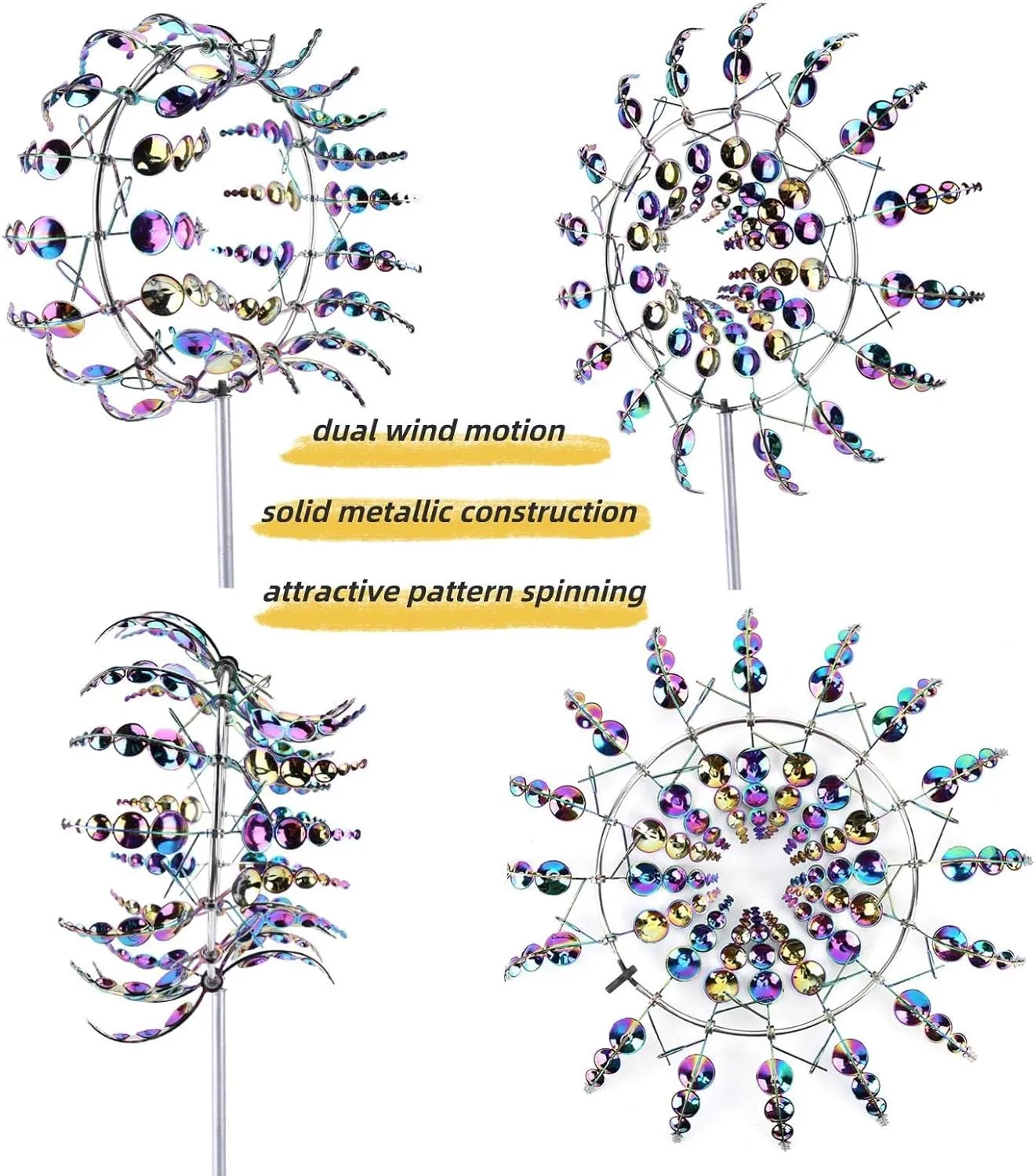 3D Magical Metal Wind Spinners