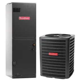 4 Ton Goodman up to 15.2 SEER2 High-Efficiency Multi-Position Multi-Speed ECM Air Handler with TXV Central Air Conditioner Heat Pump System