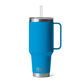 42 oz. / 1.2L Straw Mug w/ Straw Lid - Big Wave Blue