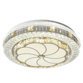 47Cm Double Deck Crystal Led Chandelier Ceiling Light Bdly15011