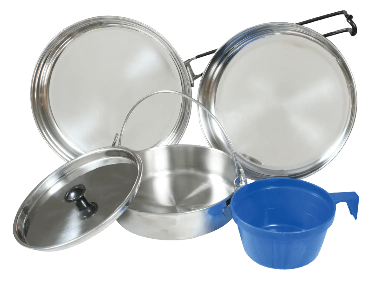 5 Piece Stainless Steel Mess Kit