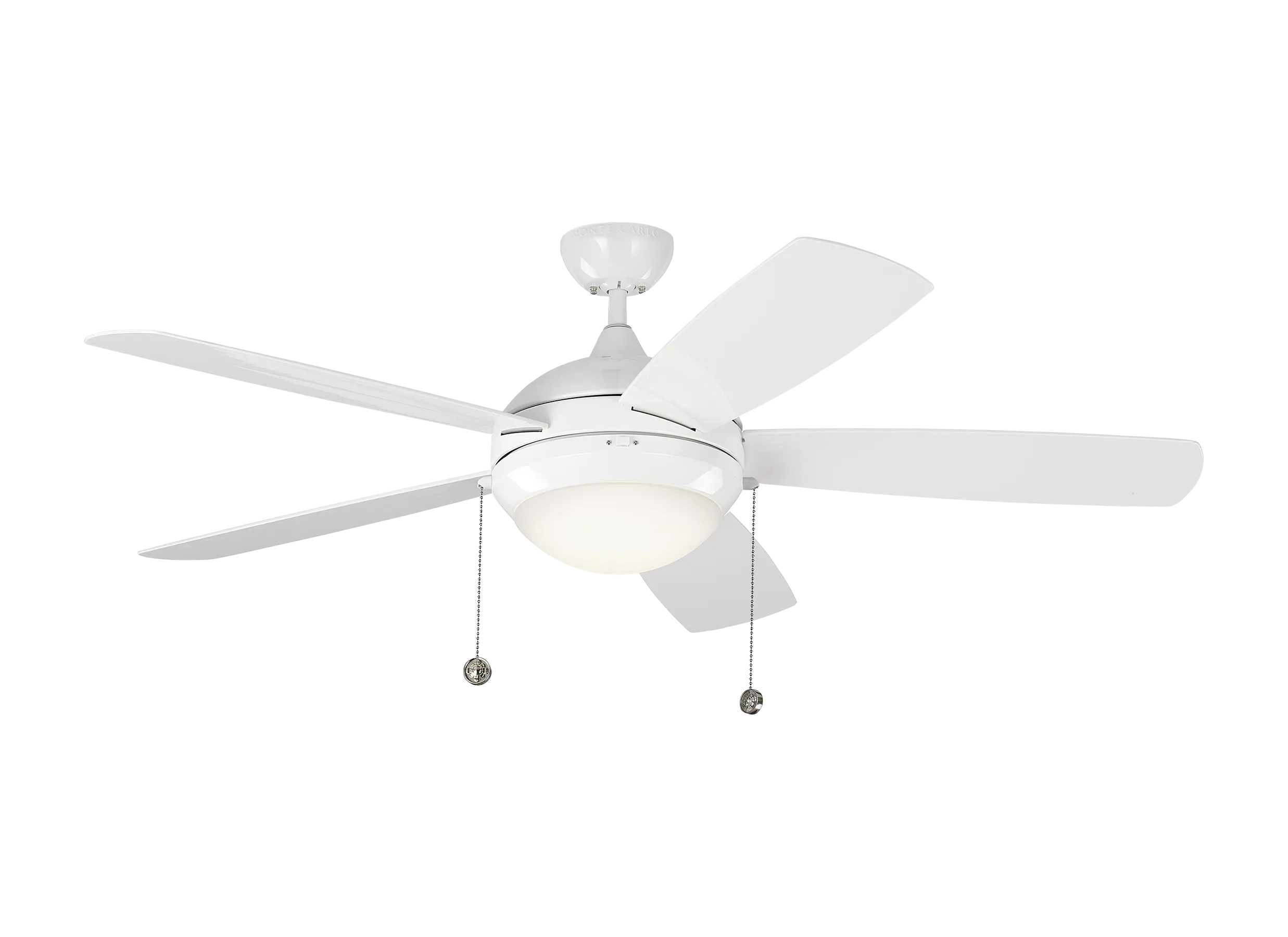 52" Discus Outdoor Fan - White