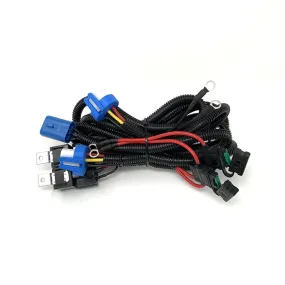 9004 HB1 Heavy Duty Headlight Wiring Harness with Relays Upgrade