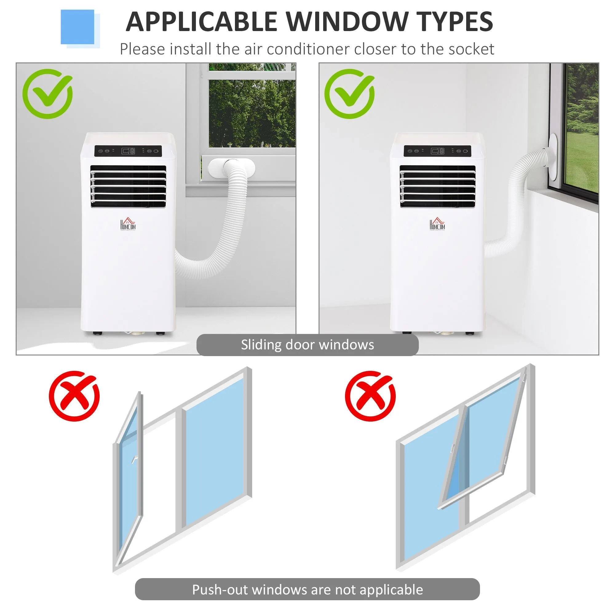 A Rated 10,000 BTU Portable Air Conditioner With 24 Hour Timer