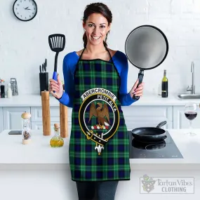 Abercrombie Tartan Apron with Family Crest