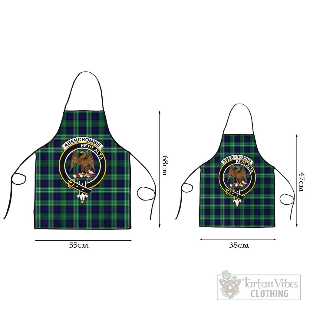 Abercrombie Tartan Apron with Family Crest