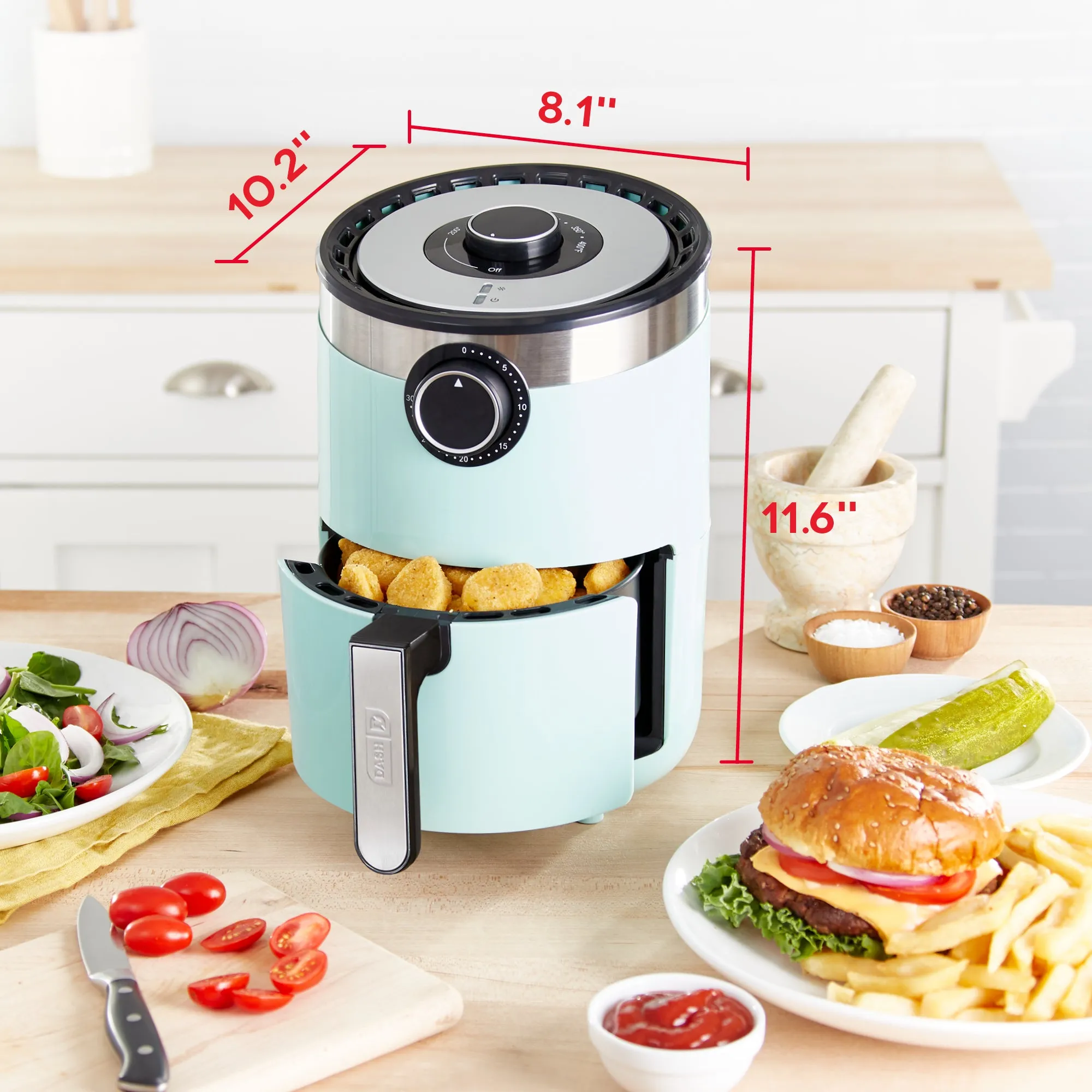 Aircrisp® Pro Compact Air Fryer 2Qt.