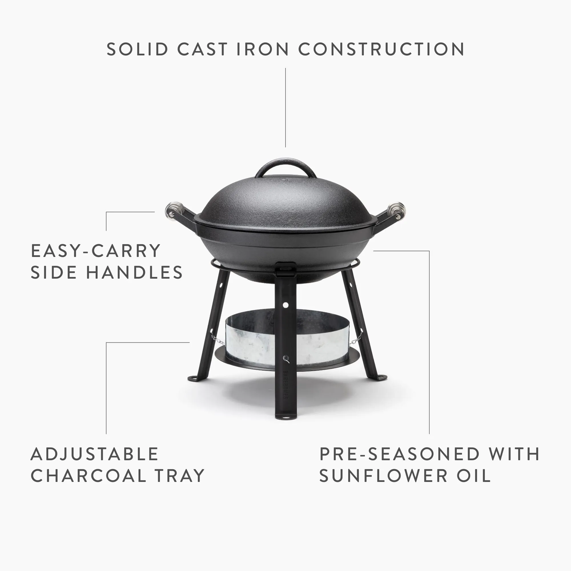 All-in-One Cast Iron Grill