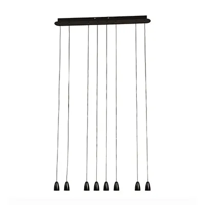 Alva 8Lt Pendant 840Mm Black/Gold