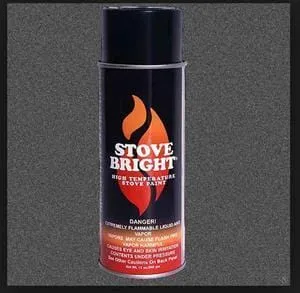 Amantii Stove Bright Satin Metallic Black Touch Up Paint (12oz.)- 1A62H290-6309