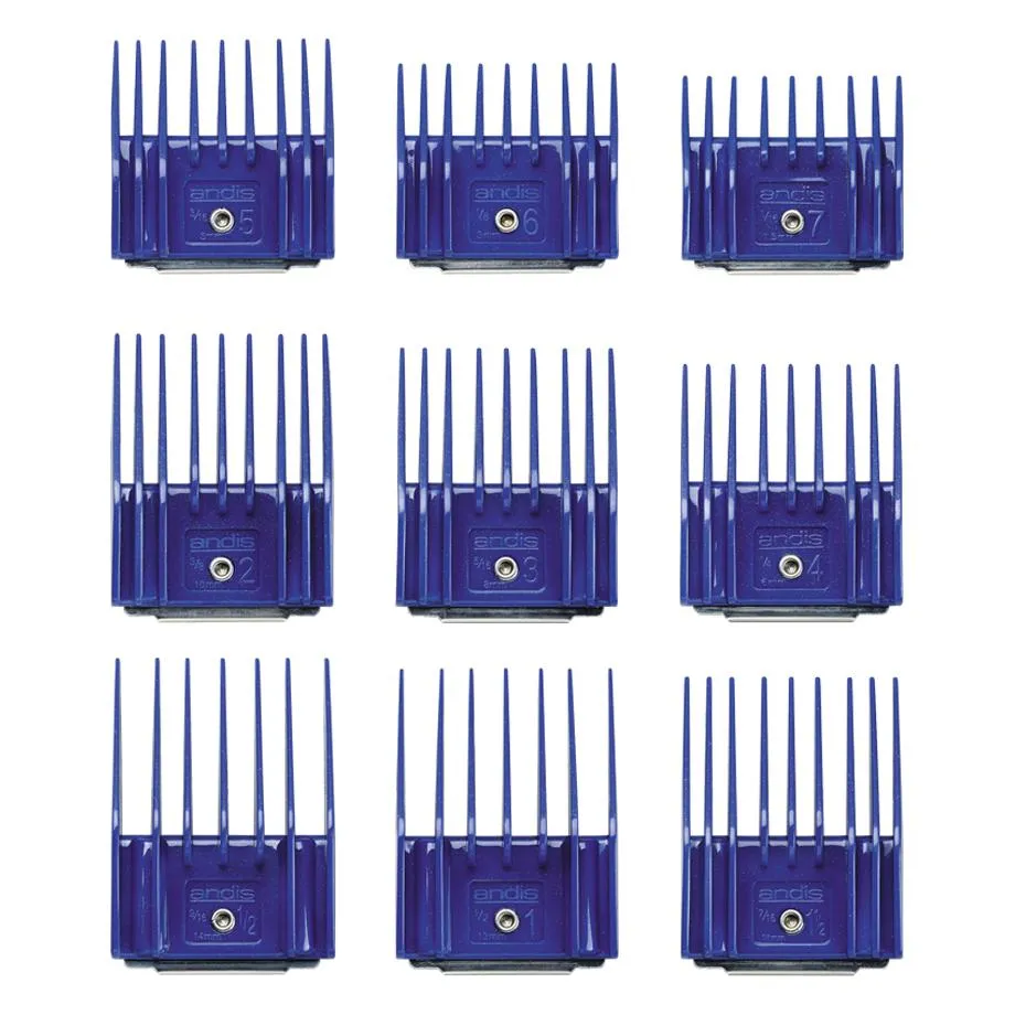 Andis Small Comb Attachment Set 9 Piece