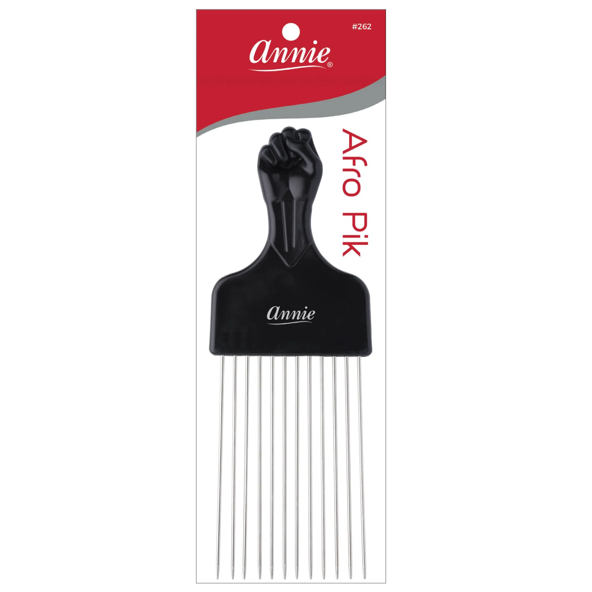 Annie Afro Styling Pik 4" Long Black