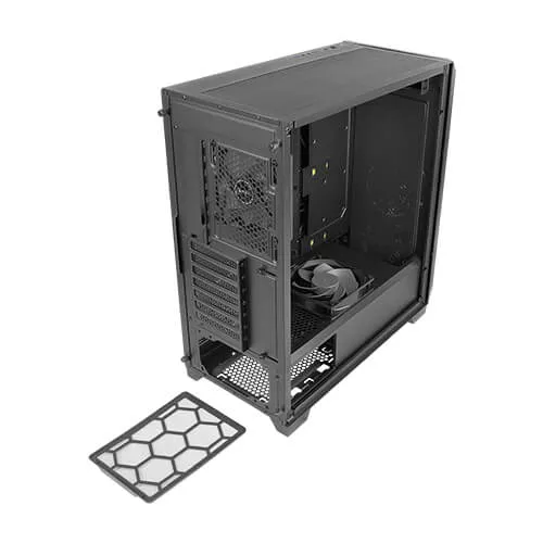 ANTEC DP502 FLUX Black 黑色 Tempered Glass ATX Case AX-CA-DP502-FLUX-RGB-TG