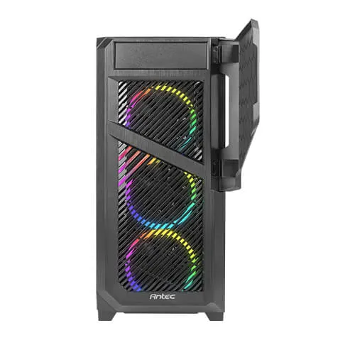 ANTEC DP502 FLUX Black 黑色 Tempered Glass ATX Case AX-CA-DP502-FLUX-RGB-TG