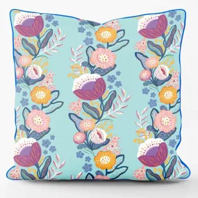 Apple Pie Poetry Mint - House Of Turnowsky Outdoor Cushion