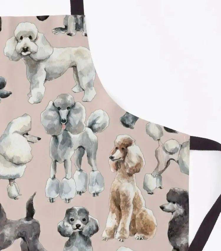 Apron Groomer Salon Home use POODLE themed