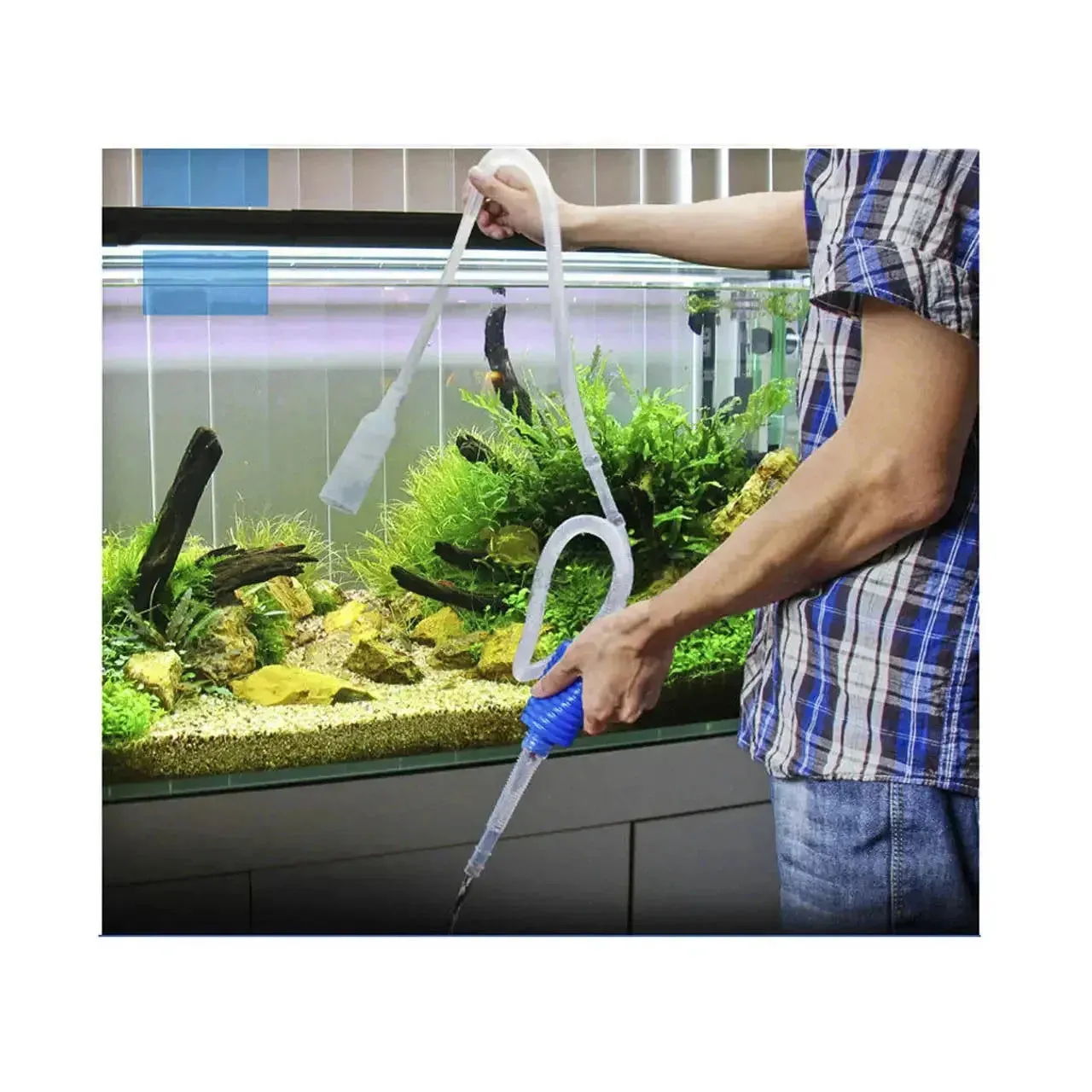 Aquarium Gravel Cleaner Vacuum Pump