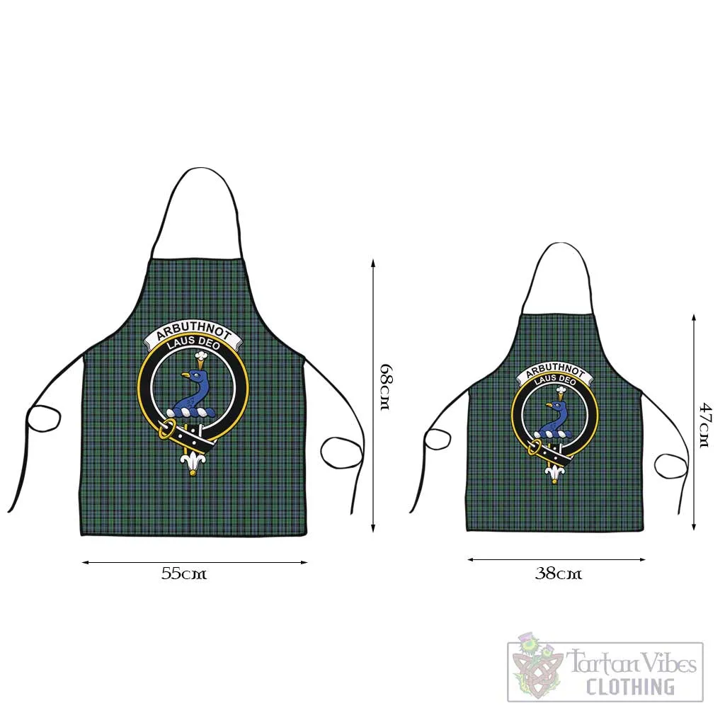 Arbuthnot Tartan Apron with Family Crest