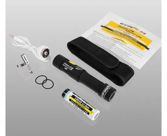 Armytek Prime C2 Magnet USB 18650 / XP-L White / 1050 lm / TIR 20Â°:80Â° / 1x18650