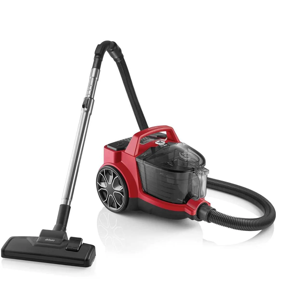 Arzum Clean Force Red Cyclone Filter Vacuum Cleaner - Red 890 Watt