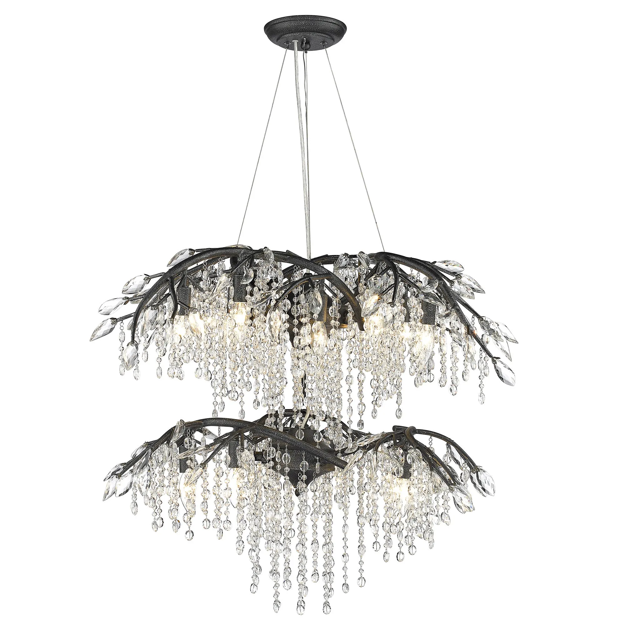 Autumn Twilight 2 Tier - 18 Light Chandelier