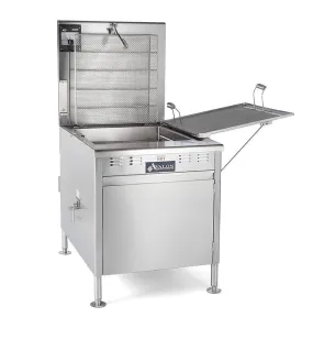 Avalon (ADF24-G-P) 24" x 24" Donut Fryer, Propane, Standing Pilot, No Power, Left Side Drain Board