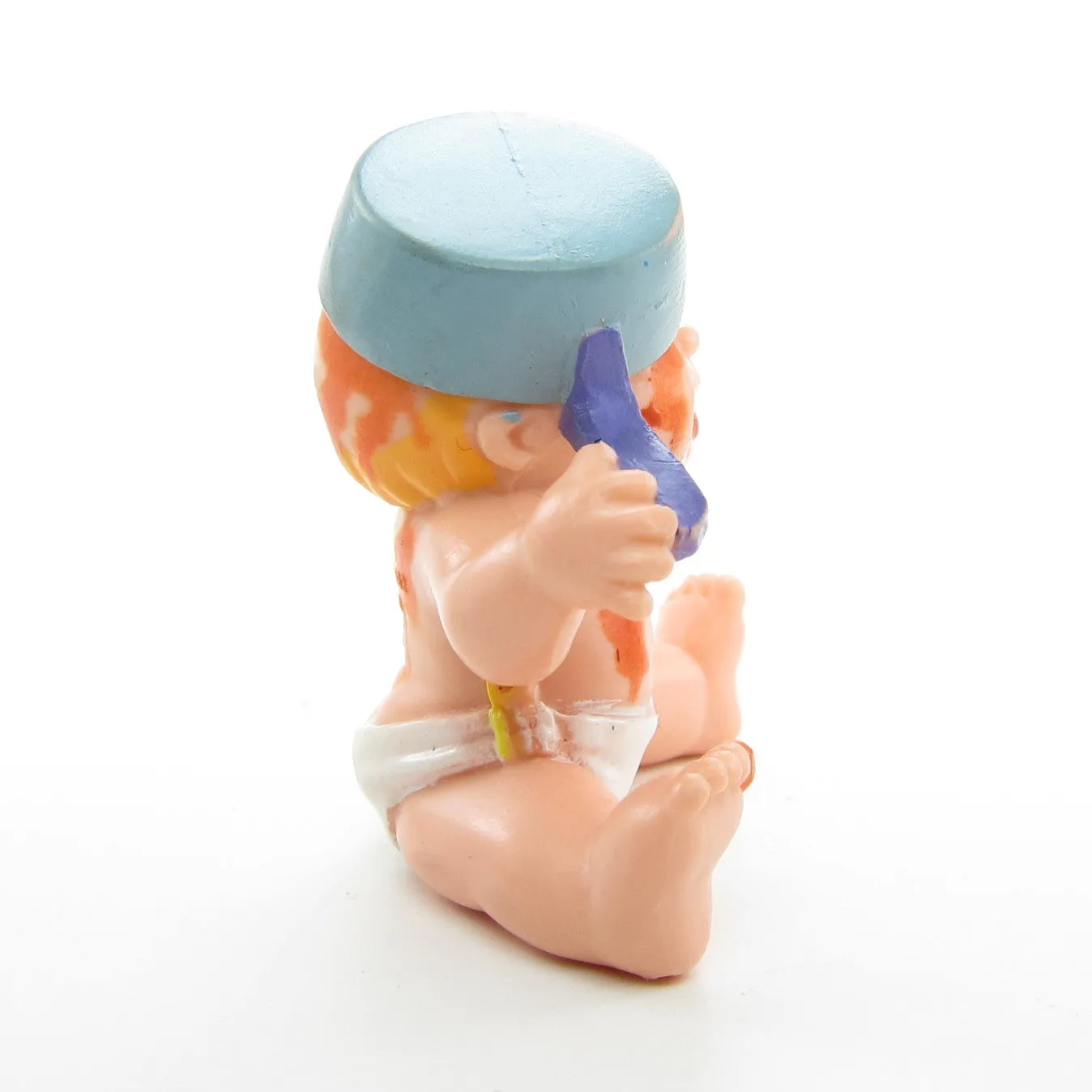 Baby with Pan on Its Head Magic Diaper Babies 1992 Figurine #5