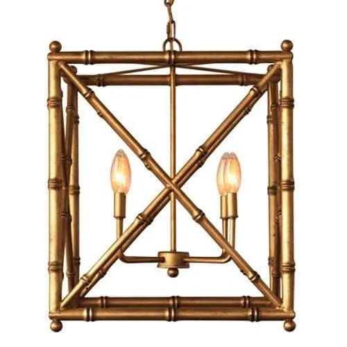 Baldwin Gold Chandelier