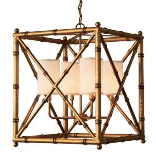 Baldwin Gold Chandelier