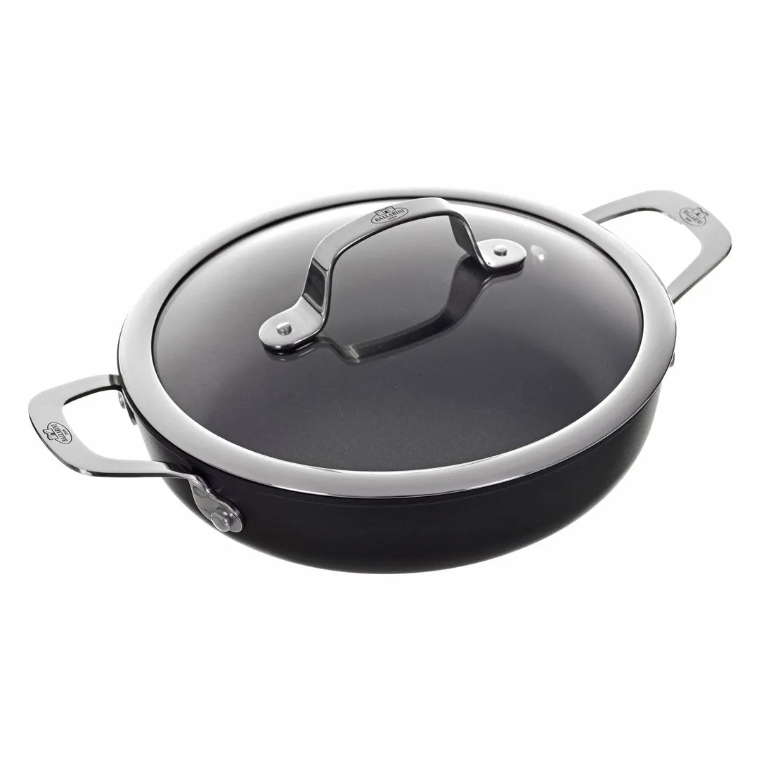 Ballarini Alba Albg3ed.24D Deep Frying Pan With 2 Handles 24 Cm