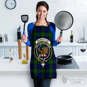 Bannatyne Tartan Apron with Family Crest