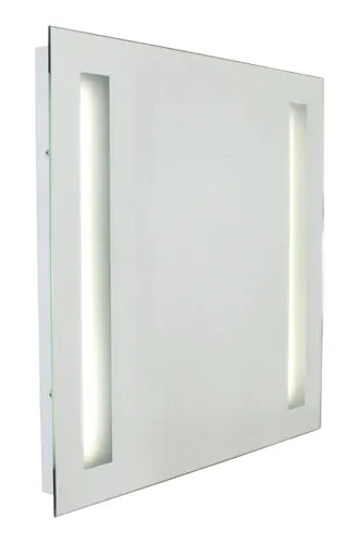 Bathroom Mirror W/Light White