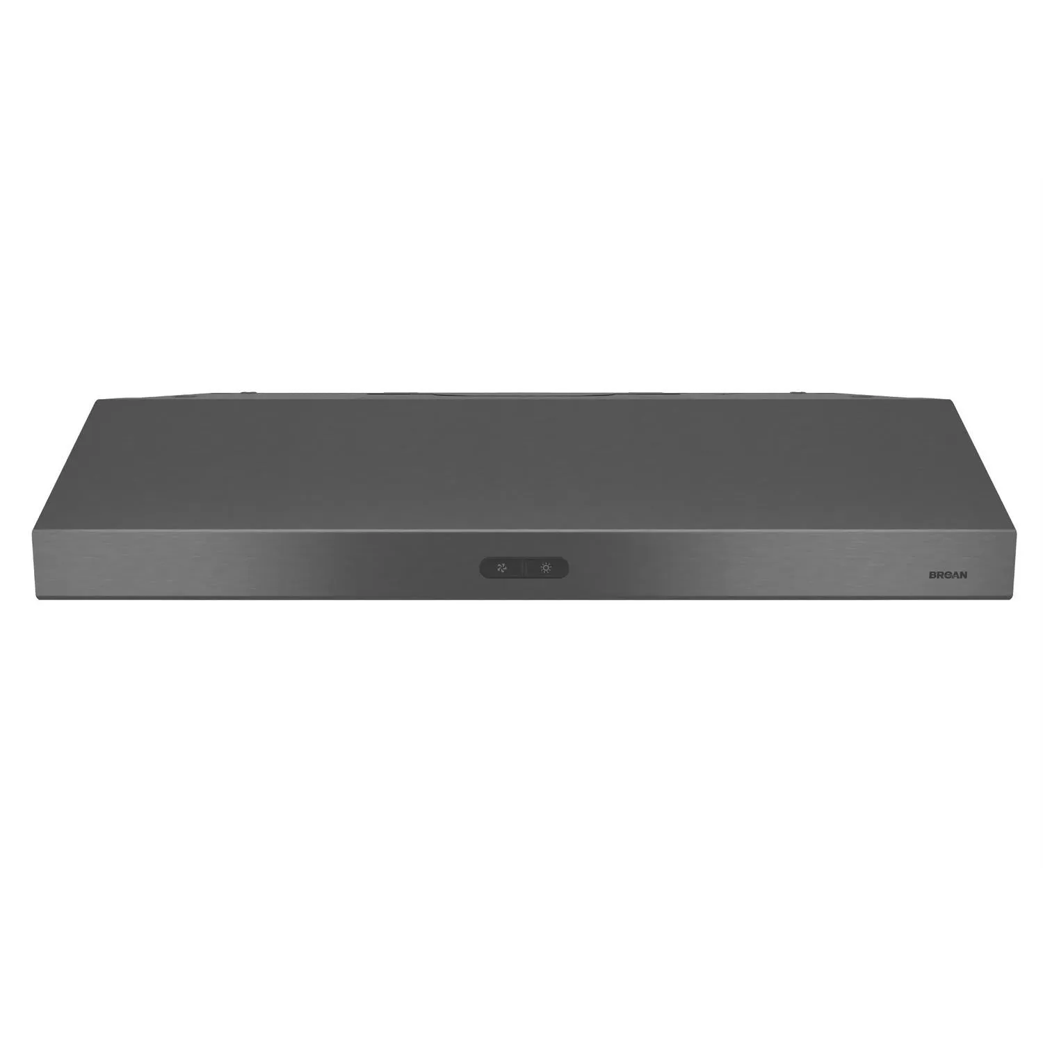 BCDF130BLS Broan® Glacier 30-Inch Convertible Under-Cabinet Range Hood, 375 Max Blower CFM, Black Stainless Steel