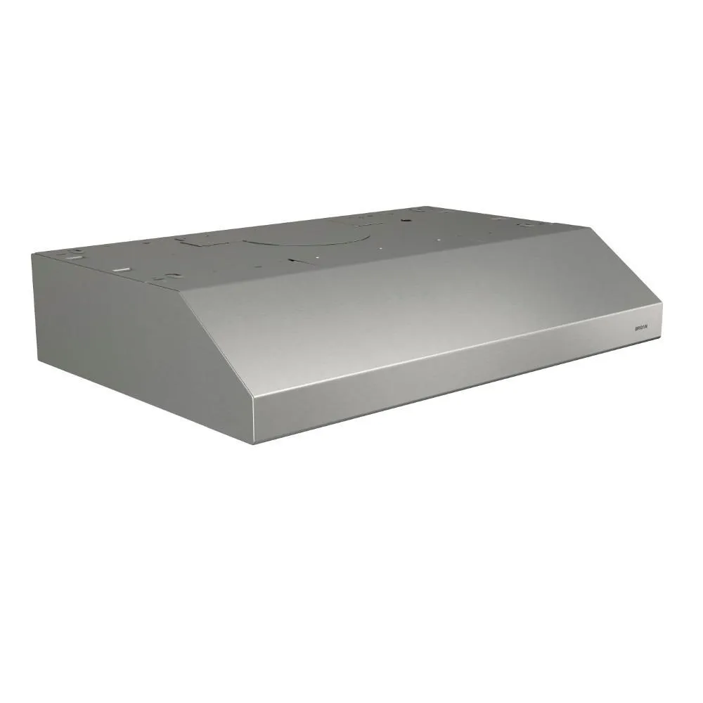 BCSEK124SS Broan 24-Inch 300 Max Blower CFM 1.5 Sones Stainless Steel Range Hood ENERGY STAR® certified