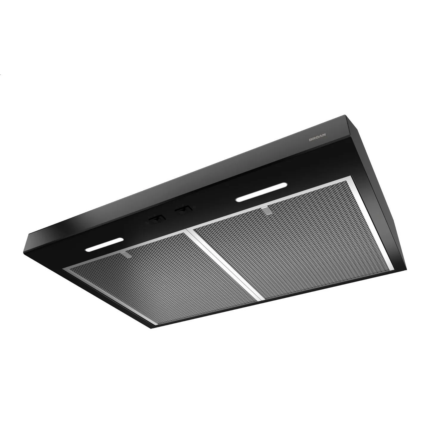 BCSEK136BL Broan® 36-Inch Convertible Under-Cabinet Range Hood, ENERGY STAR®, 300 Max Blower CFM, Black