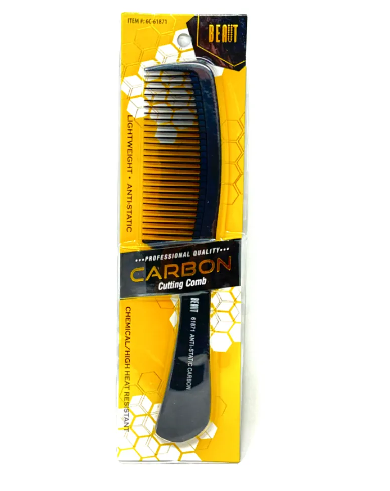 beaut anti static carbon comb 61871