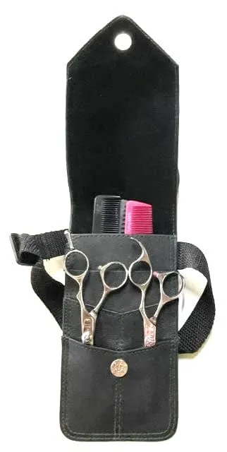 Beauty Belt Holster Barber & Hairdresser In Black