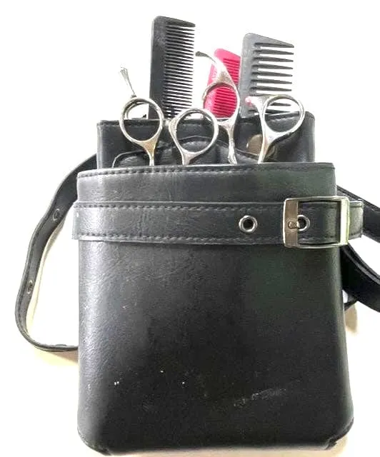 Beauty Belt Holster Barber & Hairdresser In Black